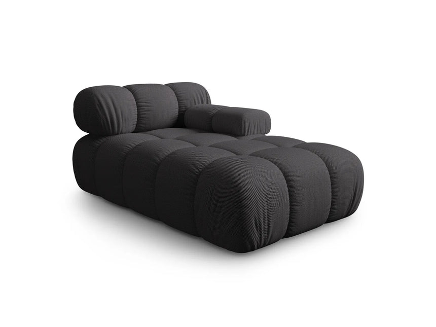Bellis Modulares Sofa Einzelmodul Chaise Longue Rechts mit 3D-Stoff (Son15) in Espresso, 155x94 cm – Bild 5