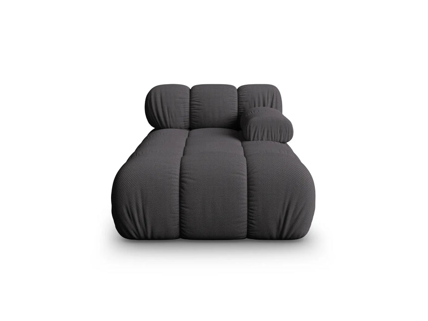 Bellis Modulares Sofa Einzelmodul Chaise Longue Rechts mit 3D-Stoff (Son15) in Espresso, 155x94 cm – Bild 6