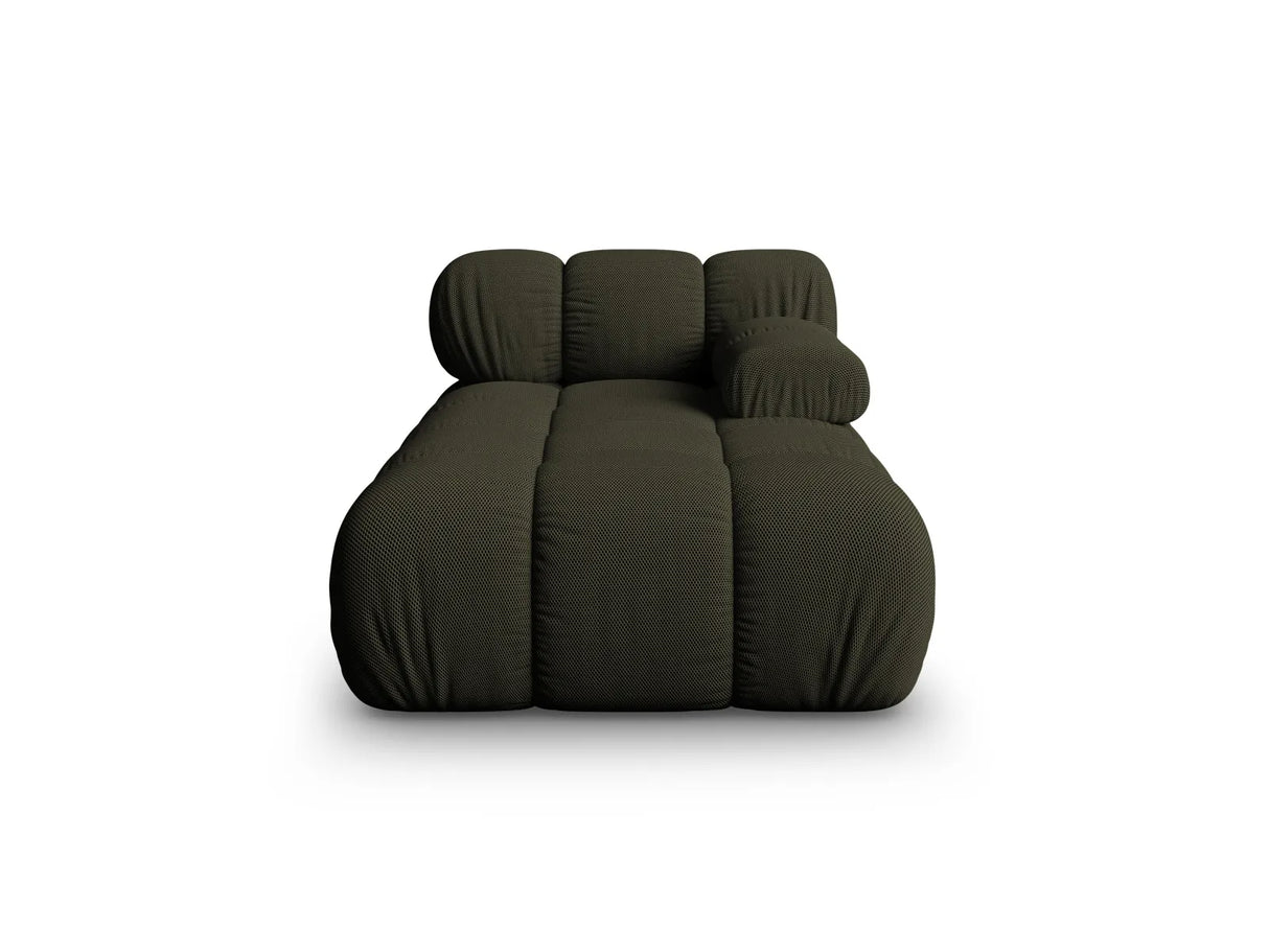 Bellis Modulares Sofa Einzelmodul Chaise Longue Rechts mit 3D-Stoff (Son77) in Amazon grün, 155x94 cm – Bild 1