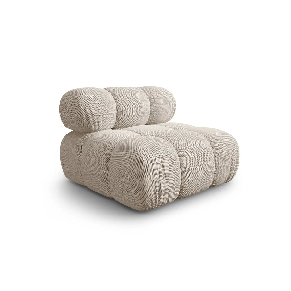 Bellis Modulares Sofa Einzelmodul in Samt oder 3D-Stoff, 94 cm - ZEN ZONE Furniture