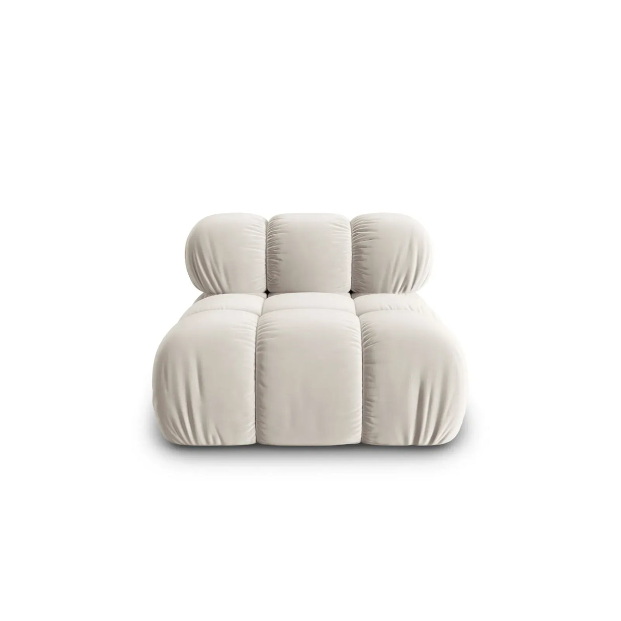 Bellis Modulares Sofa Einzelmodul in Samt oder 3D-Stoff, 94 cm - ZEN ZONE Furniture