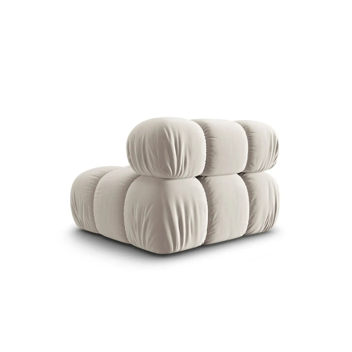 Bellis Modulares Sofa Einzelmodul in Samt oder 3D-Stoff, 94 cm - ZEN ZONE Furniture