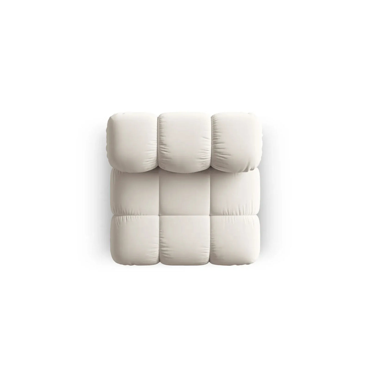 Bellis Modulares Sofa Einzelmodul in Samt oder 3D-Stoff, 94 cm - ZEN ZONE Furniture