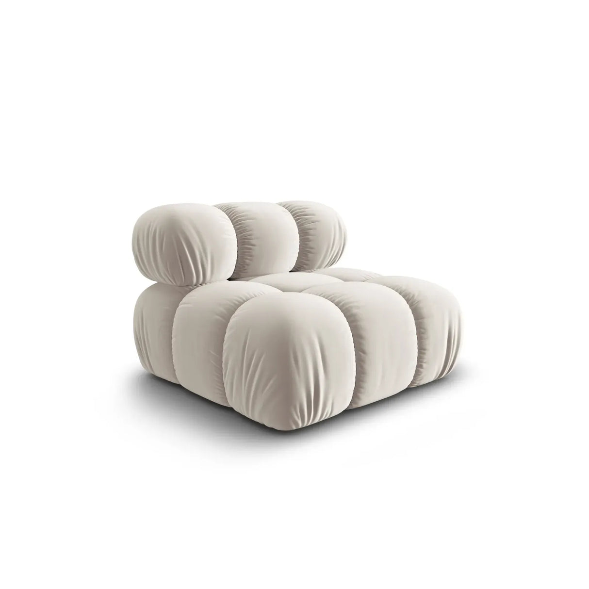 Bellis Modulares Sofa Einzelmodul in Samt oder 3D-Stoff, 94 cm - ZEN ZONE Furniture