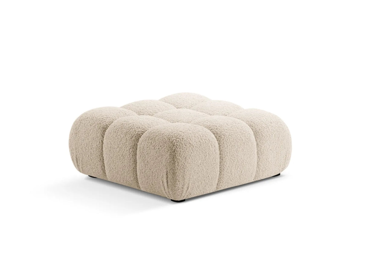 Bellis Modulares Sofa Einzelmodul Pouf mit Boucle-Polsterung 94 cm – Bild 2
