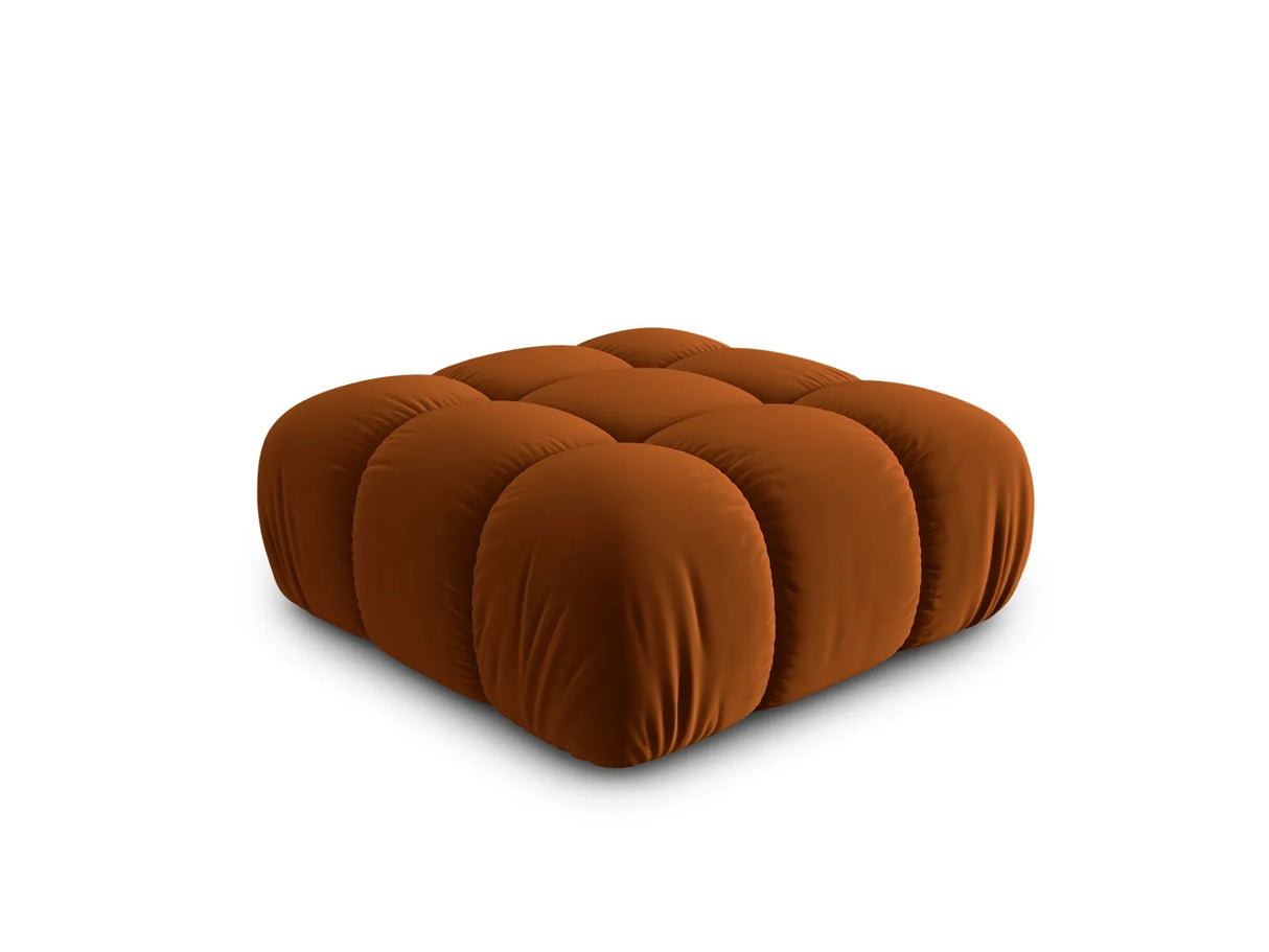 Bellis Modulares Sofa Einzelmodul Pouf mit Samt-Stoff (Blu4215) in Terrakotta, 94 cm – Bild 3