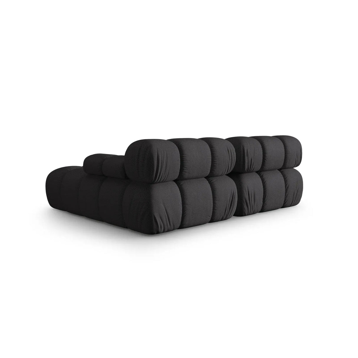 Bellis Modulares Sofa mit 2 Modulen mit Samtbezug oder 3d-Stoff, 188x155cm - ZEN ZONE Furniture