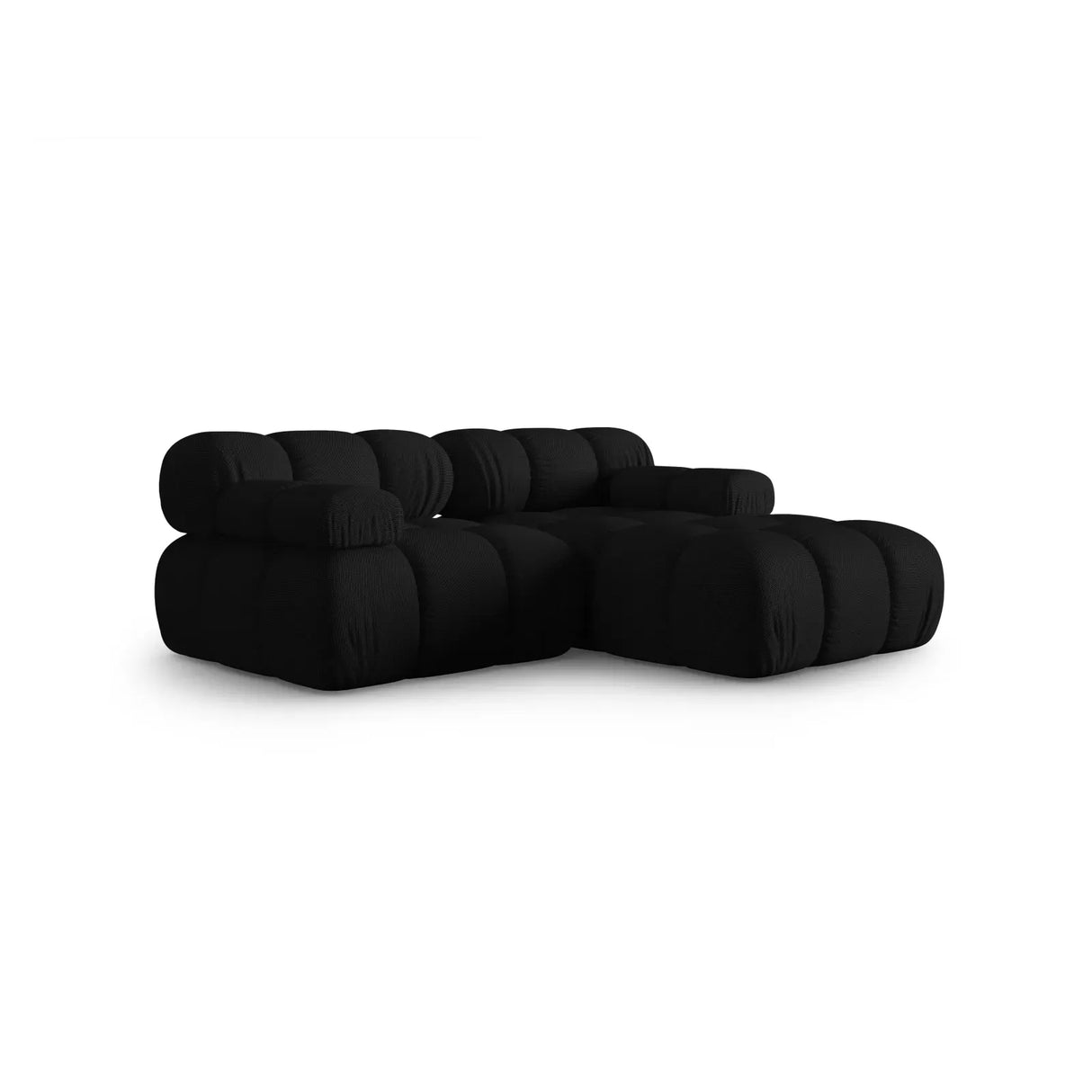 Bellis Modulares Sofa mit 2 Modulen mit Samtbezug oder 3d-Stoff, 188x155cm - ZEN ZONE Furniture