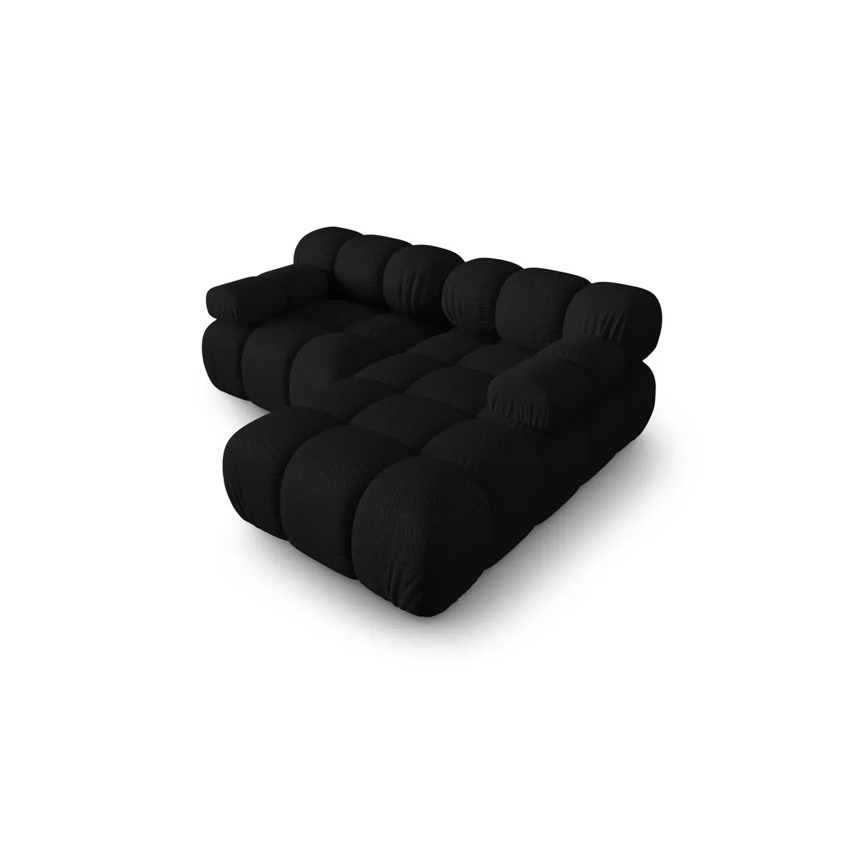 Bellis Modulares Sofa mit 2 Modulen mit Samtbezug oder 3d-Stoff, 188x155cm - ZEN ZONE Furniture