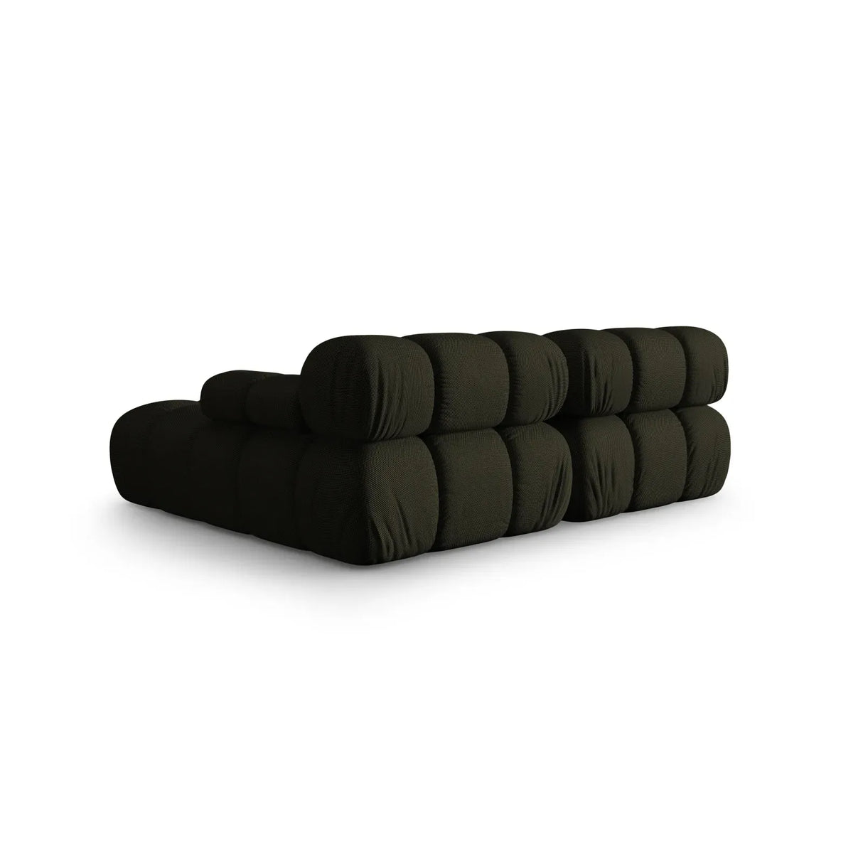 Bellis Modulares Sofa mit 2 Modulen mit Samtbezug oder 3d-Stoff, 188x155cm - ZEN ZONE Furniture