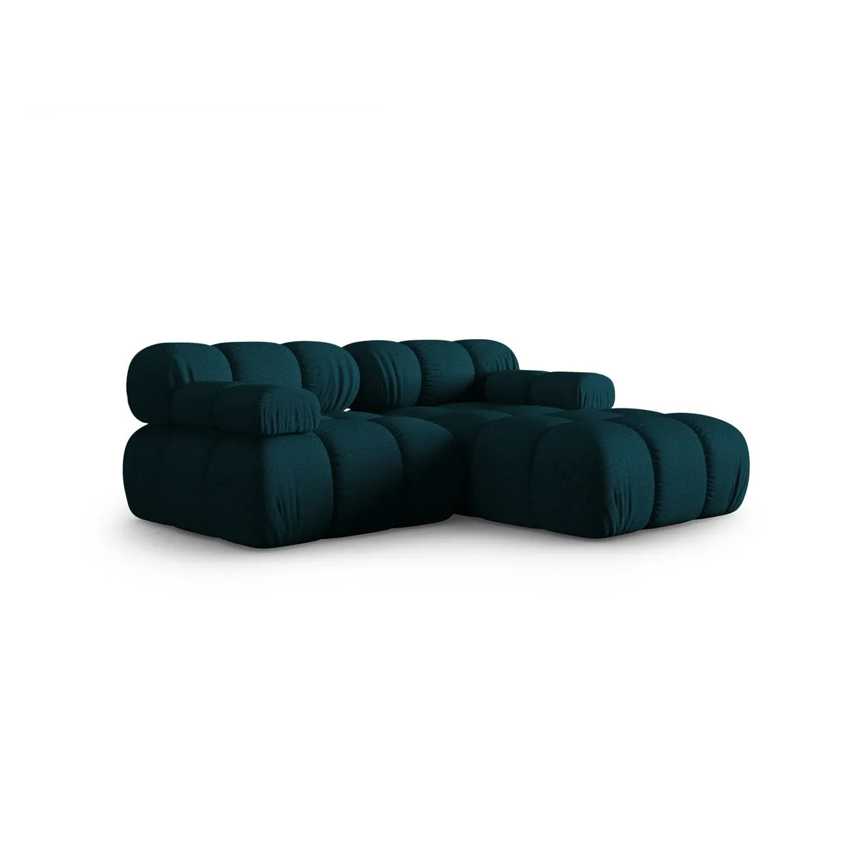 Bellis Modulares Sofa mit 2 Modulen mit Samtbezug oder 3d-Stoff, 188x155cm - ZEN ZONE Furniture