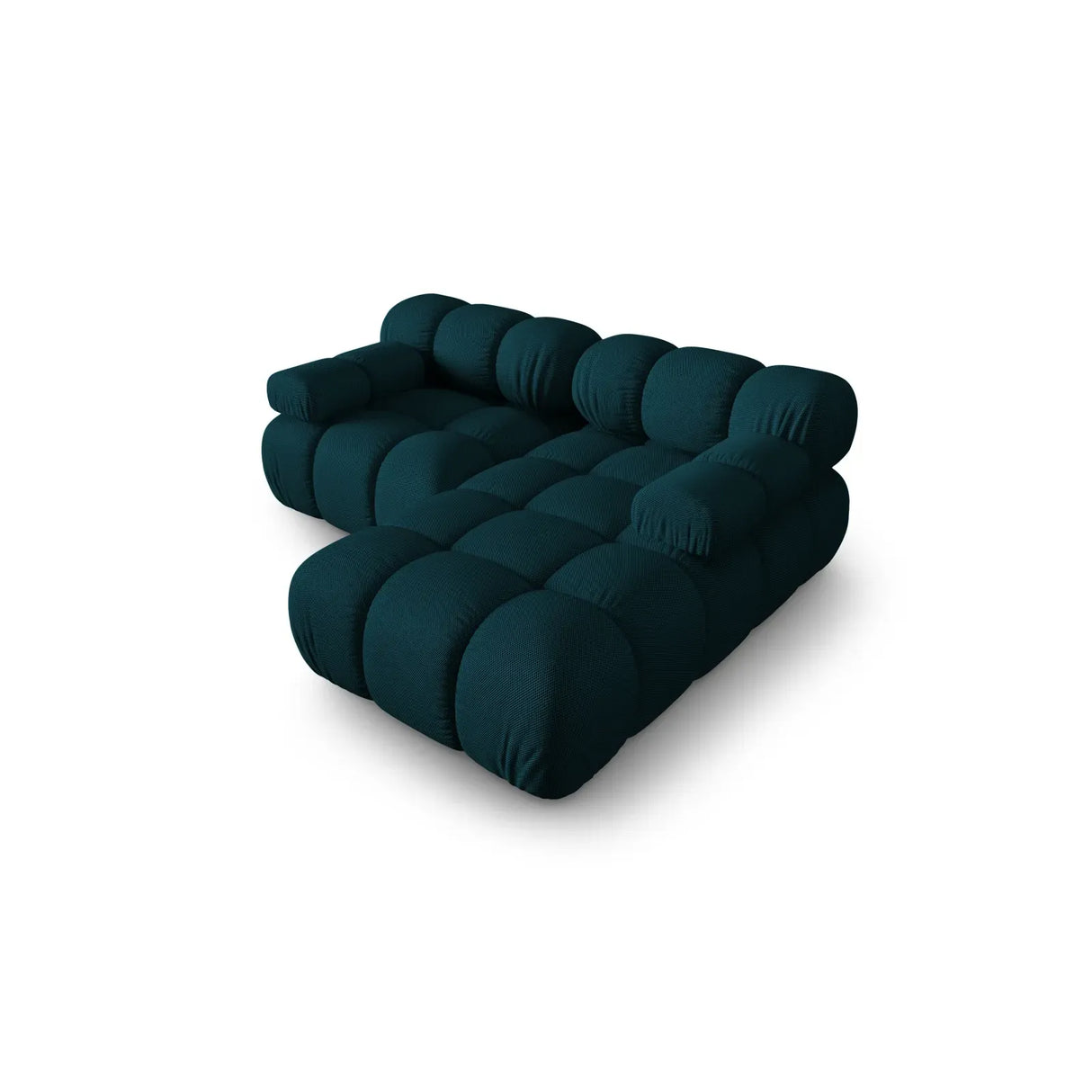 Bellis Modulares Sofa mit 2 Modulen mit Samtbezug oder 3d-Stoff, 188x155cm - ZEN ZONE Furniture