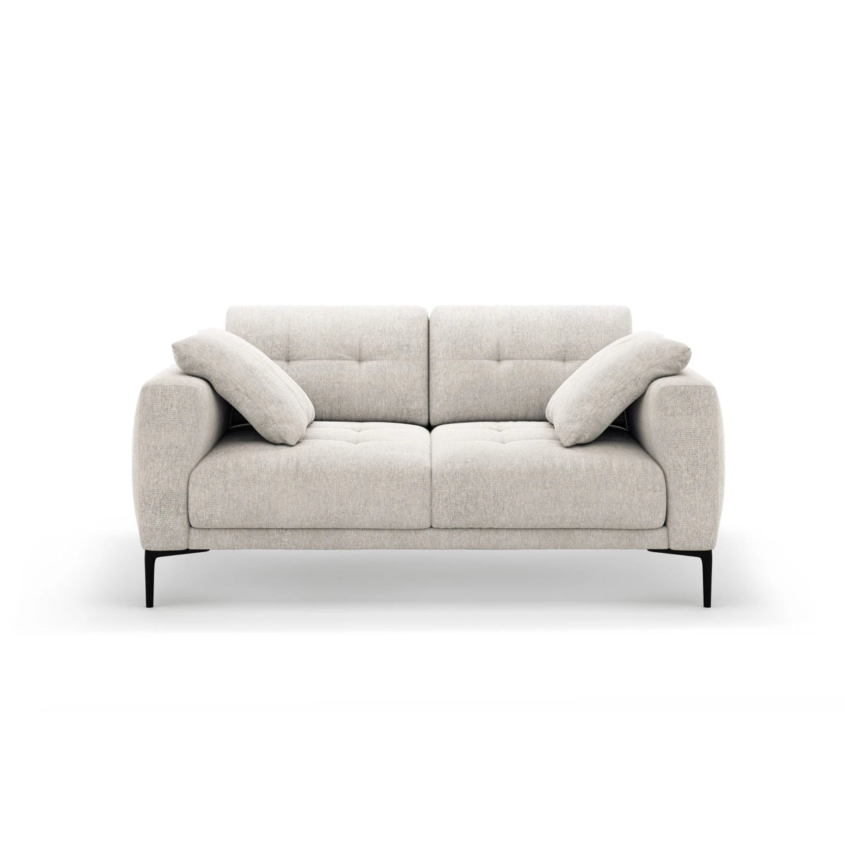 Bemy 2-Sitzer Sofa aus Samt oder Strukturstoff, 170x102 cm – Bild 1