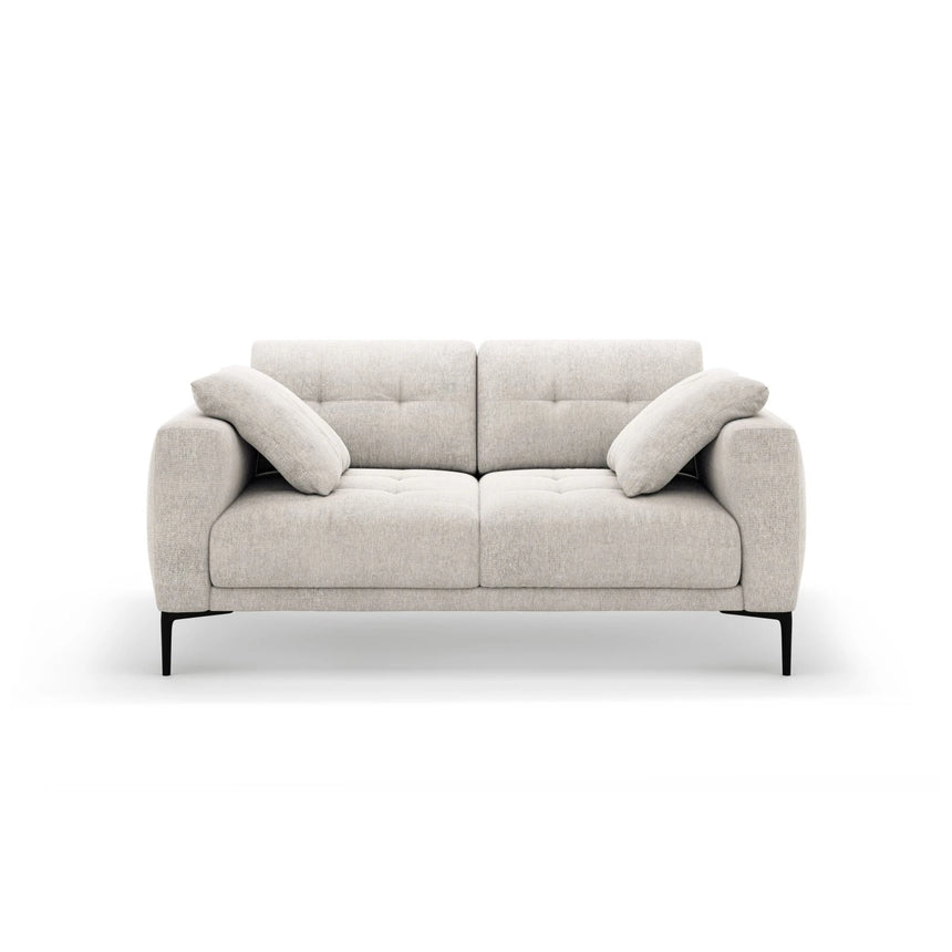 Bemy 2-Sitzer Sofa aus Samt oder Strukturstoff, 170x102 cm – Bild 1