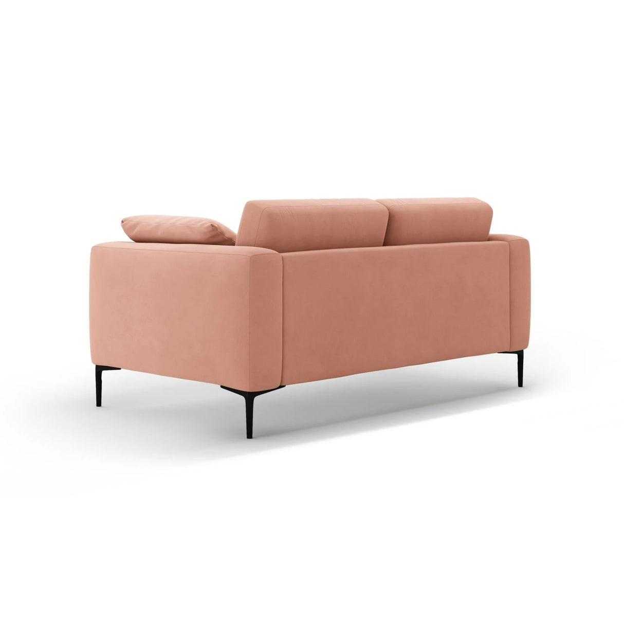 Bemy 2-Sitzer Sofa aus Samt (Salvador 11) in Rosa, 170x102 cm – Bild 3