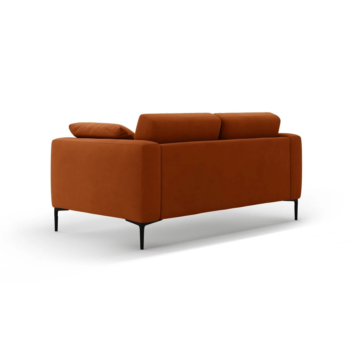 Bemy 2-Sitzer Sofa aus Samt (Salvador 14) in Terrakotta, 170x102 cm – Bild 3