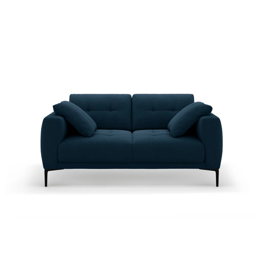 Bemy 2-Sitzer Sofa aus Samt (Salvador 5) in Königsblau, 170x102 cm – Bild 1