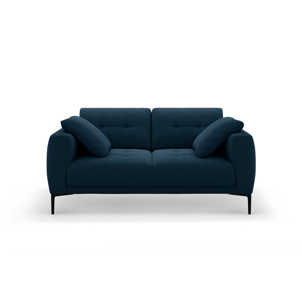 Bemy 2-Sitzer Sofa aus Samt (Salvador 5) in Königsblau, 170x102 cm – Bild 1