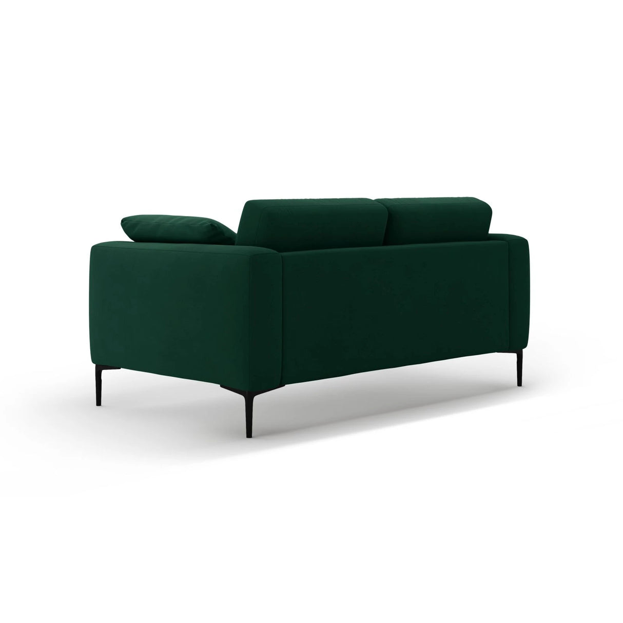 Bemy 2-Sitzer Sofa aus Samt (Salvador 7) in Flaschengrün, 170x102 cm – Bild 3