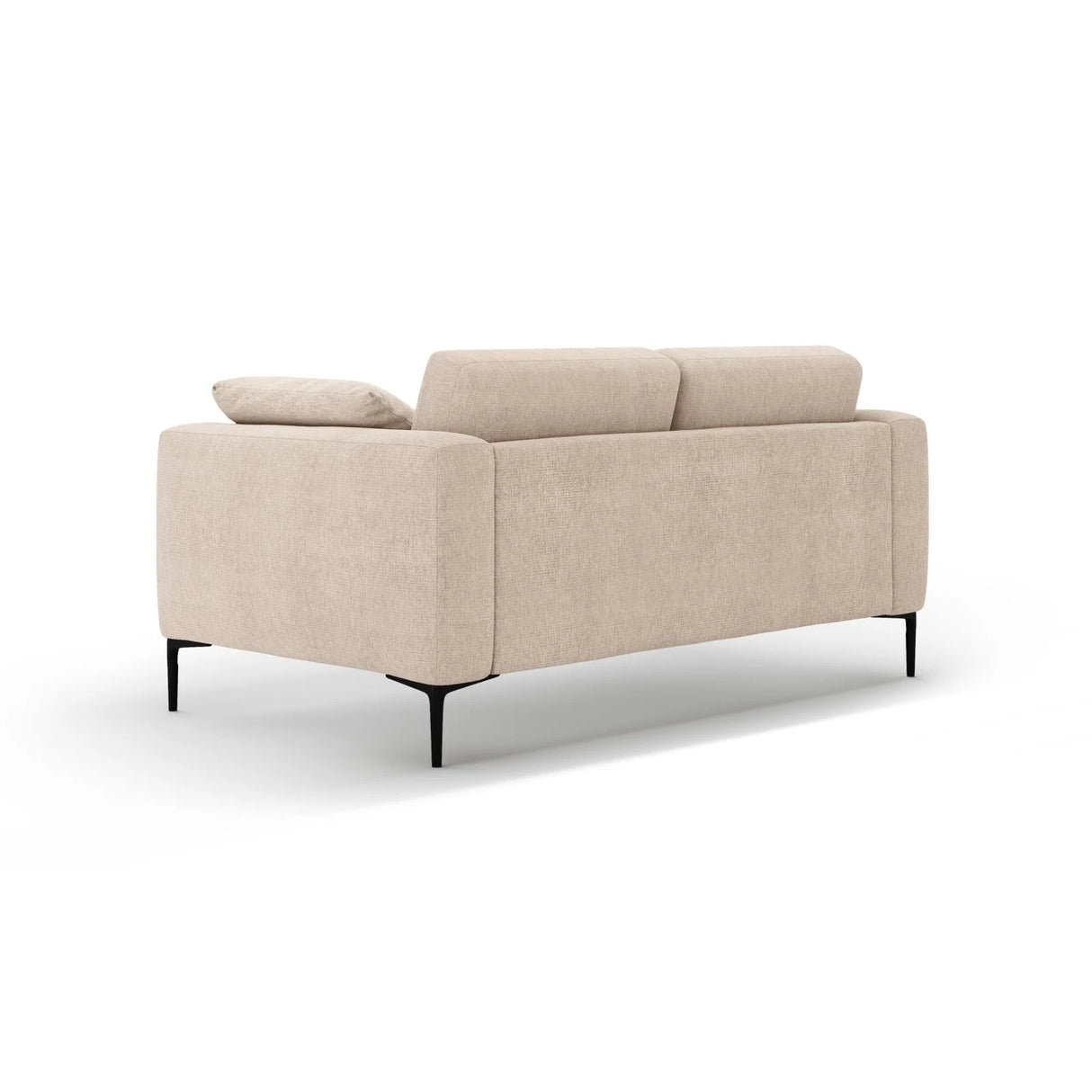 Bemy 2-Sitzer Sofa aus Strukturierter Stoff (Sorella 05) in Sand, 170x102 cm – Bild 3
