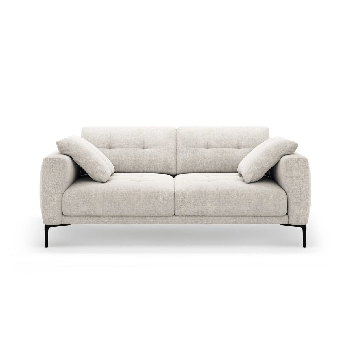 Bemy 3-Sitzer Sofa aus Samt oder Strukturstoff, 200x102 cm – Bild 1