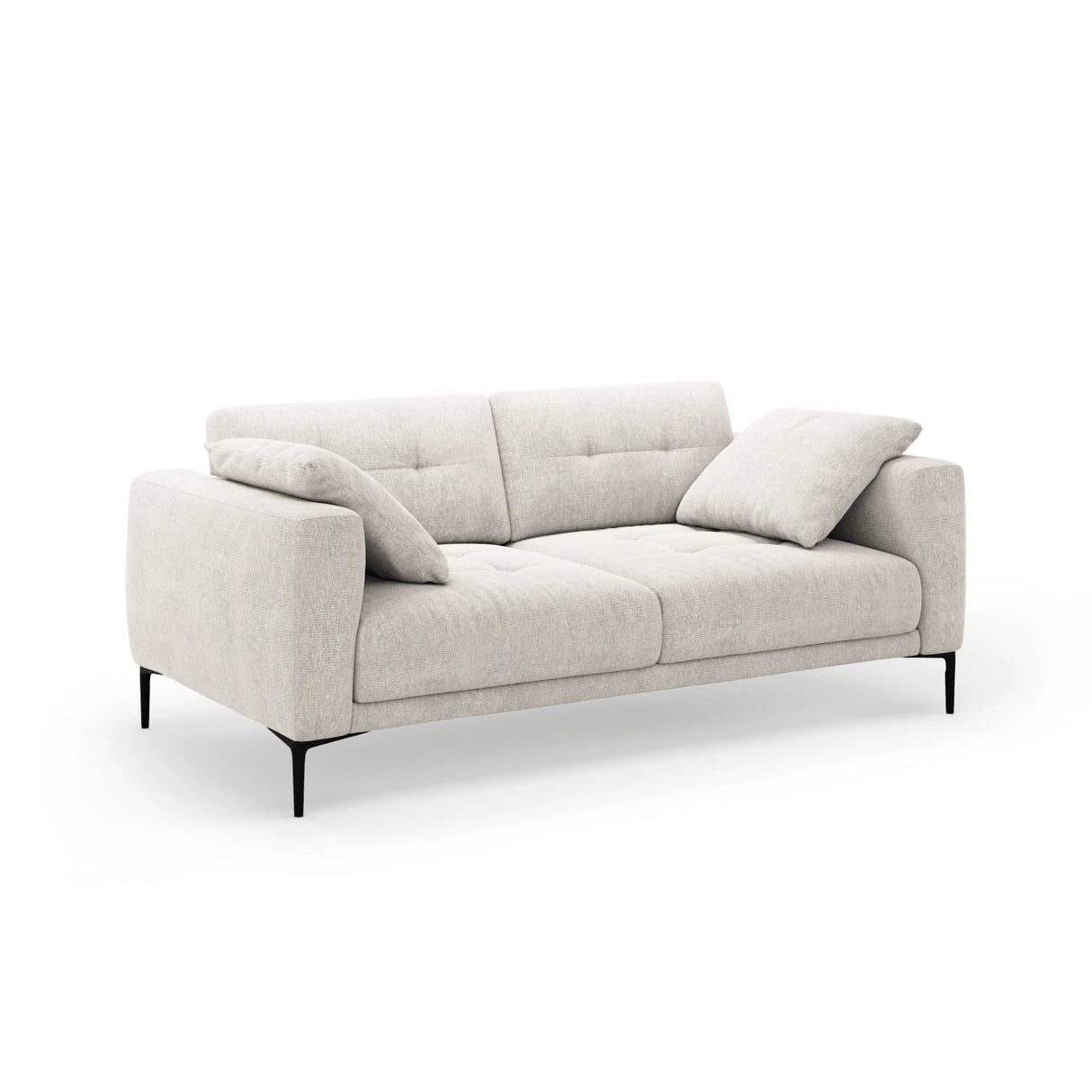 Bemy 3-Sitzer Sofa aus Samt oder Strukturstoff, 200x102 cm – Bild 2