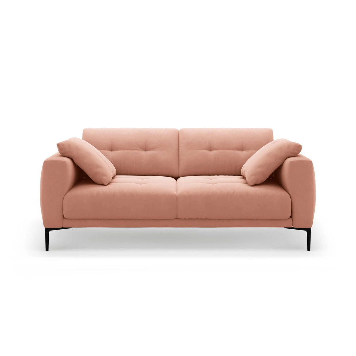 Bemy 3-Sitzer Sofa aus Samt (Salvador 11) in Rosa, 200x102 cm – Bild 1