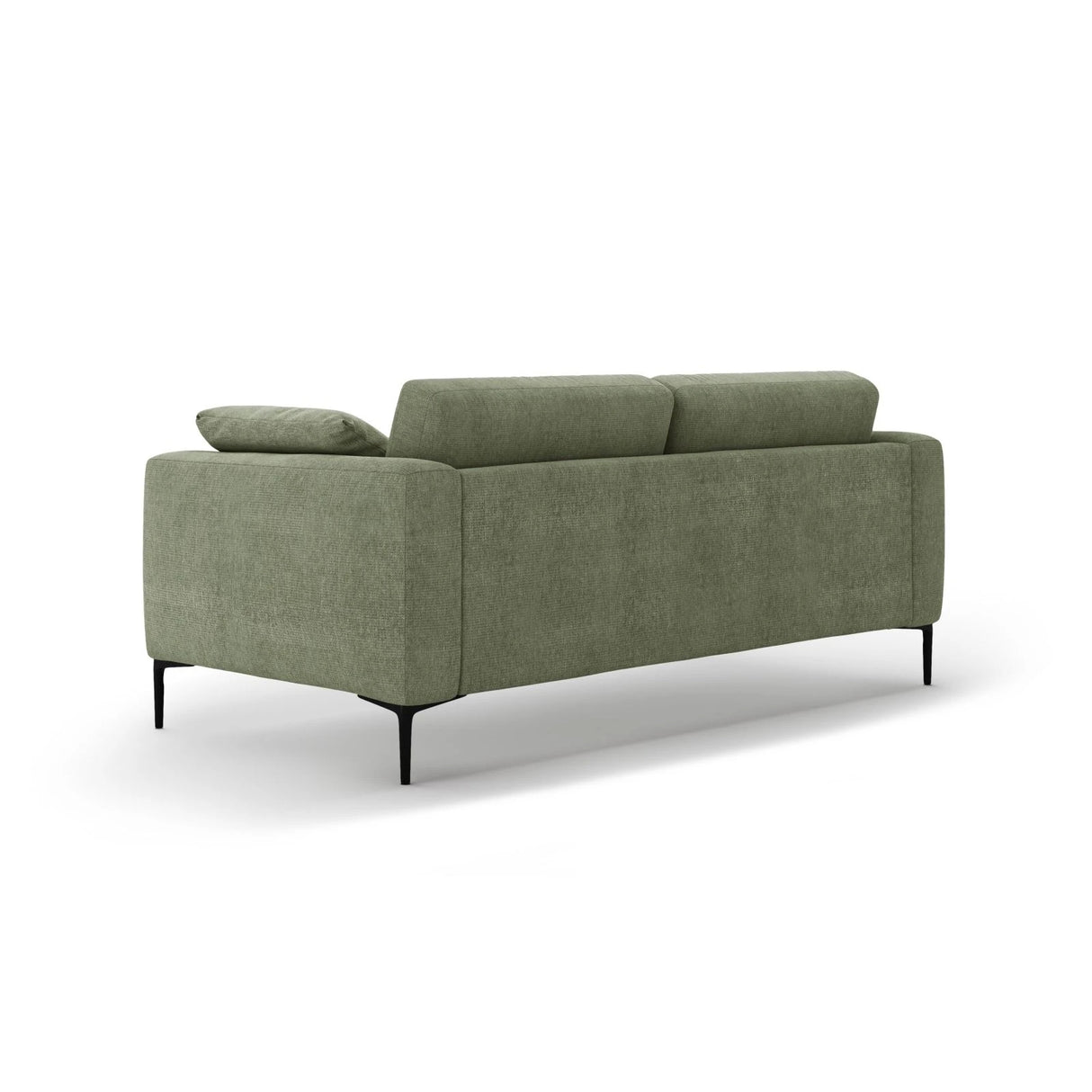 Bemy 3-Sitzer Sofa aus Strukturierter Stoff (Sorella 34) in Dunkles olivgrün, 200x102 cm – Bild 3