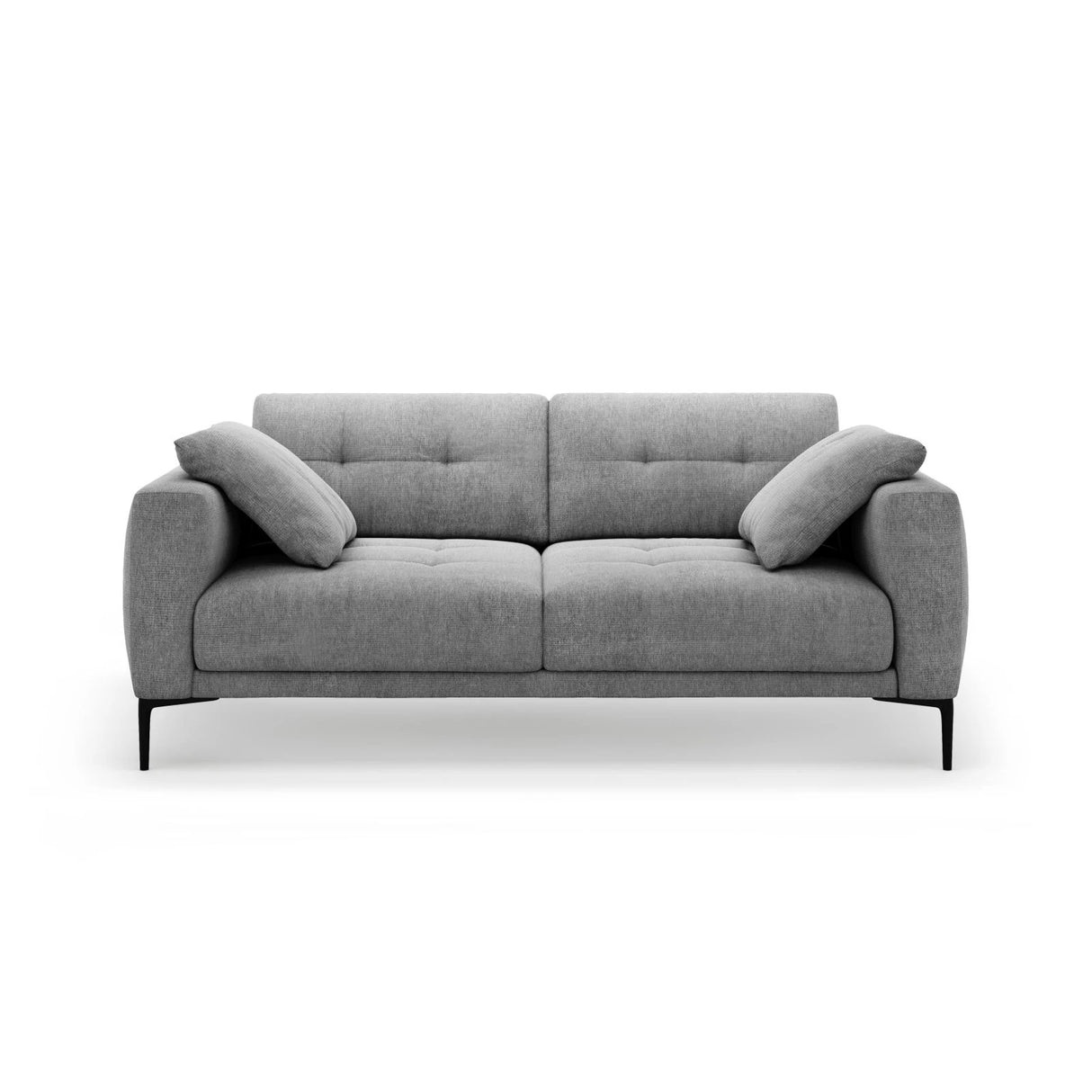 Bemy 3-Sitzer Sofa aus Strukturierter Stoff (Sorella 89) in Grau, 200x102 cm – Bild 1