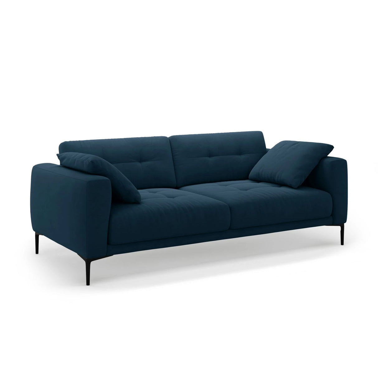 Bemy 4-Sitzer Sofa aus Samt (Salvador 5) in Königsblau, 230x102 cm – Bild 2