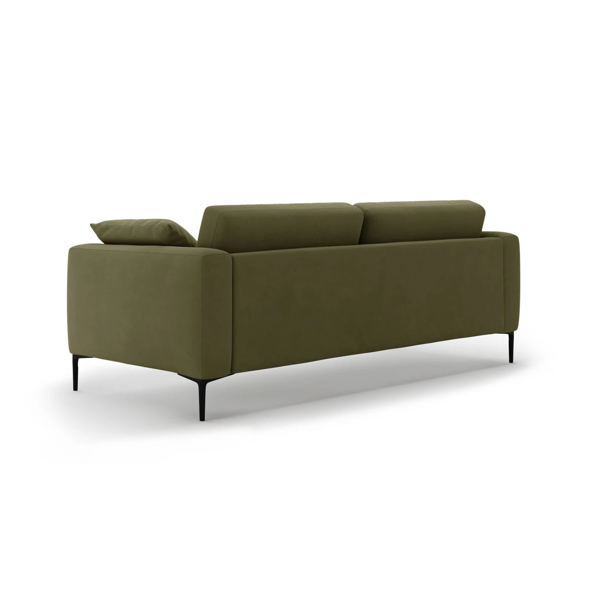 Bemy 4-Sitzer Sofa aus Samt (Salvador 8) in Grün, 230x102 cm – Bild 3