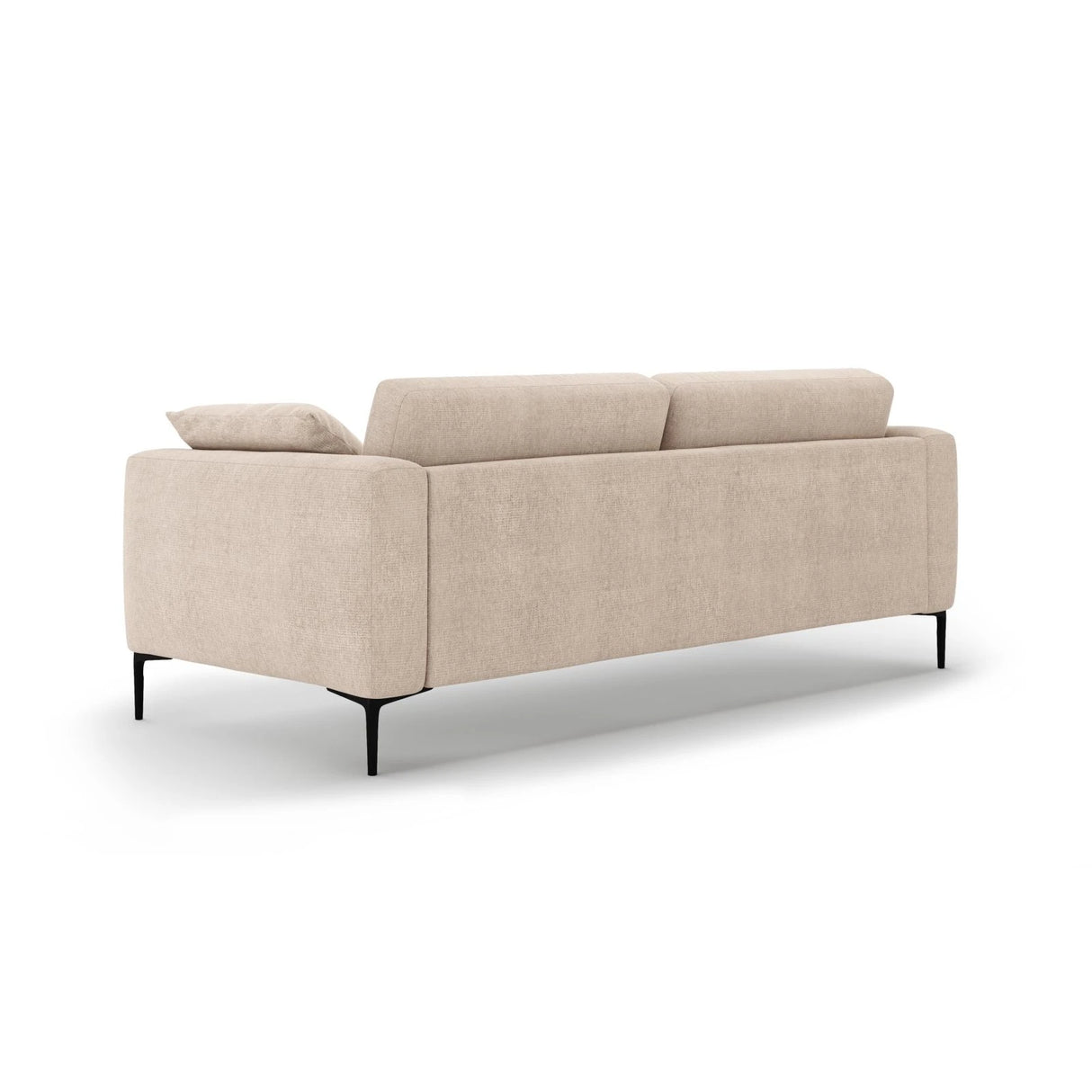 Bemy 4-Sitzer Sofa aus Strukturierter Stoff (Sorella 05) in Sand, 230x102 cm – Bild 3