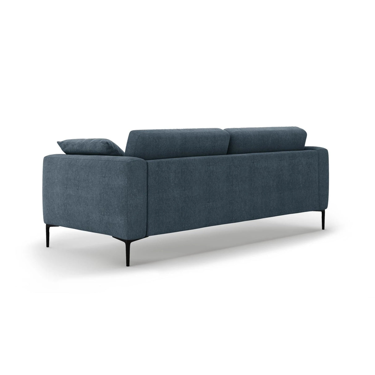 Bemy 4-Sitzer Sofa aus Strukturierter Stoff (Sorella 77) in Dunkelblau, 230x102 cm – Bild 3