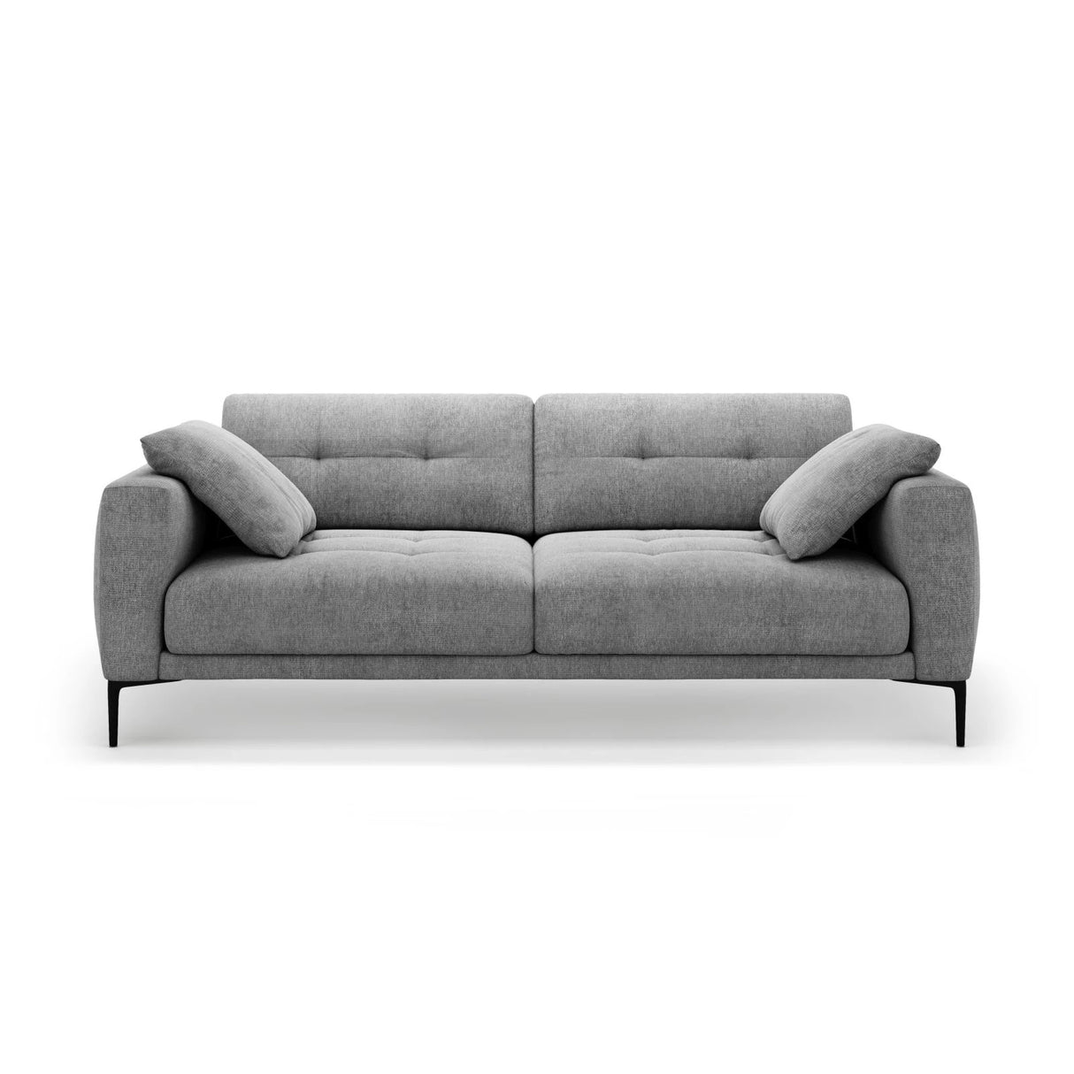Bemy 4-Sitzer Sofa aus Strukturierter Stoff (Sorella 89) in Grau, 230x102 cm – Bild 1