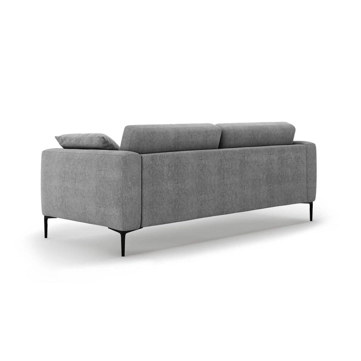 Bemy 4-Sitzer Sofa aus Strukturierter Stoff (Sorella 89) in Grau, 230x102 cm – Bild 3