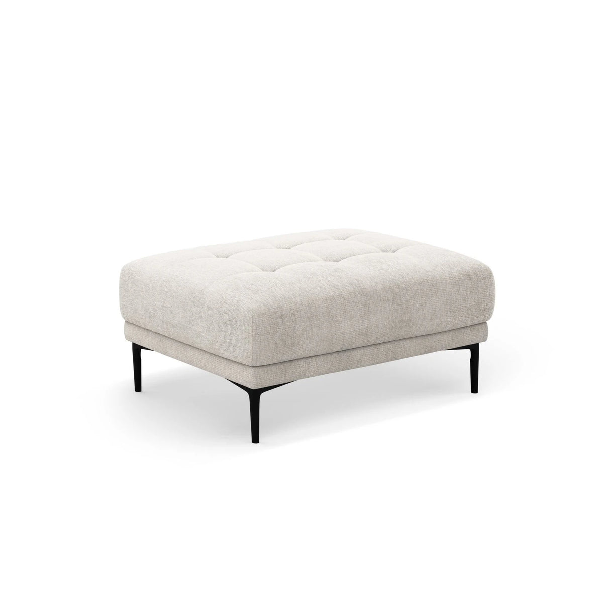 Bemy Pouf aus Samt oder Strukturstoff, 100x70 cm – Bild 2