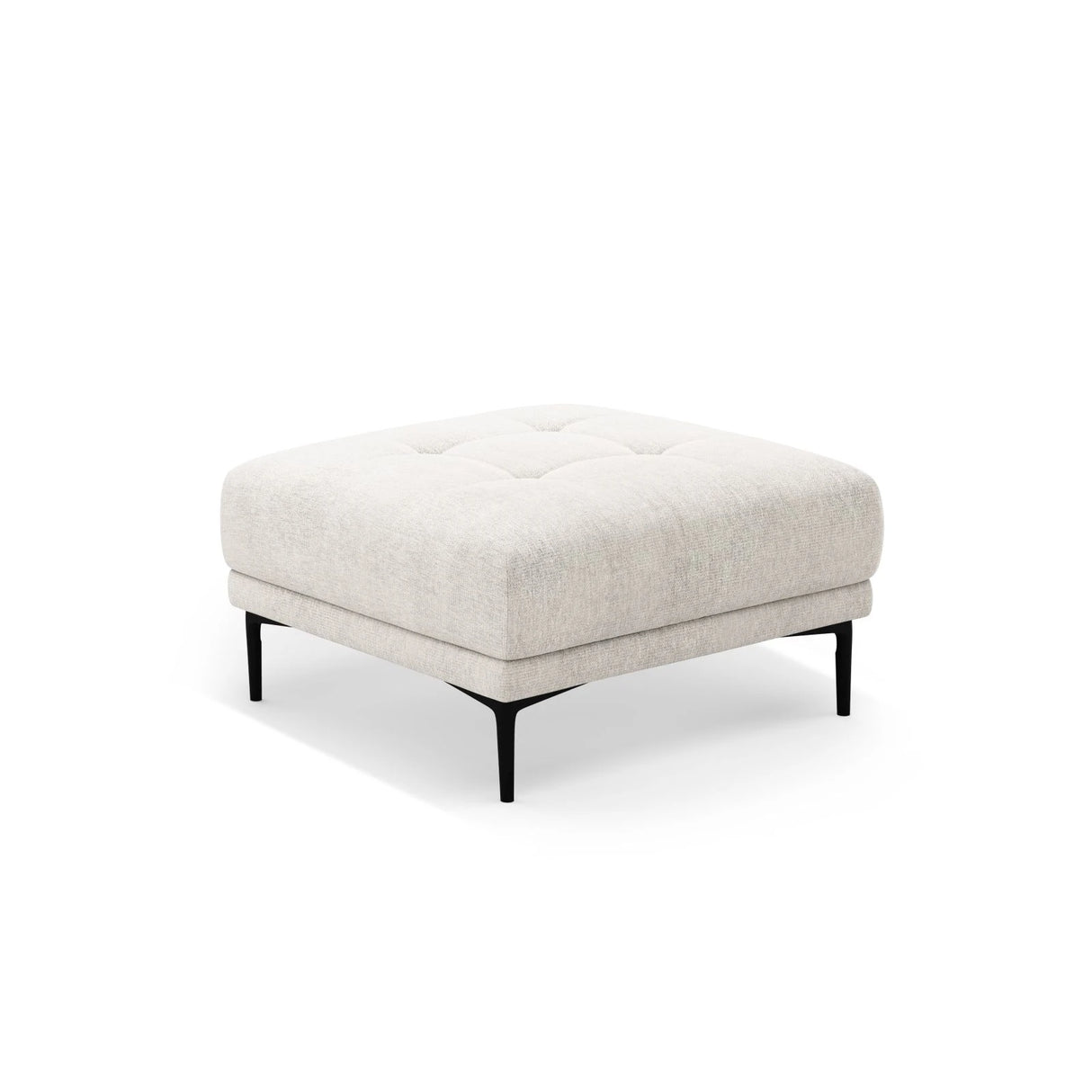 Bemy Pouf aus Samt oder Strukturstoff, 85x85 cm – Bild 2