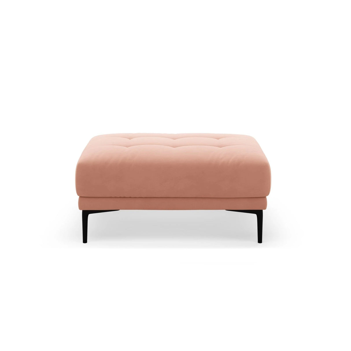 Bemy Pouf aus Samt (Salvador 11) in Rosa, 100x70 cm – Bild 1