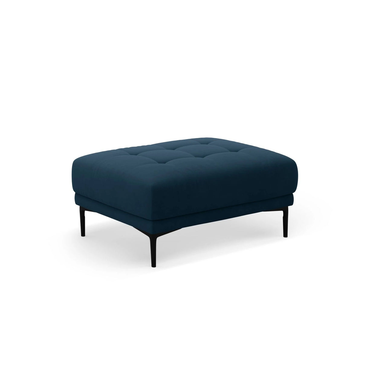 Bemy Pouf aus Samt (Salvador 5) in Königsblau, 100x70 cm – Bild 2