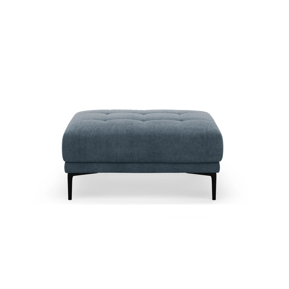 Bemy Pouf aus Strukturierter Stoff (Sorella 77) in Dunkelblau, 100x70 cm – Bild 1