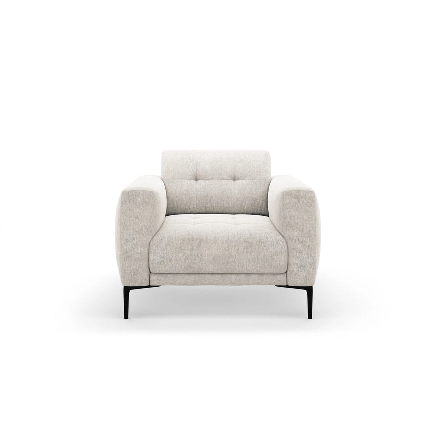 Bemy Sessel aus Samt oder Strukturstoff, 85x85 cm – Bild 1