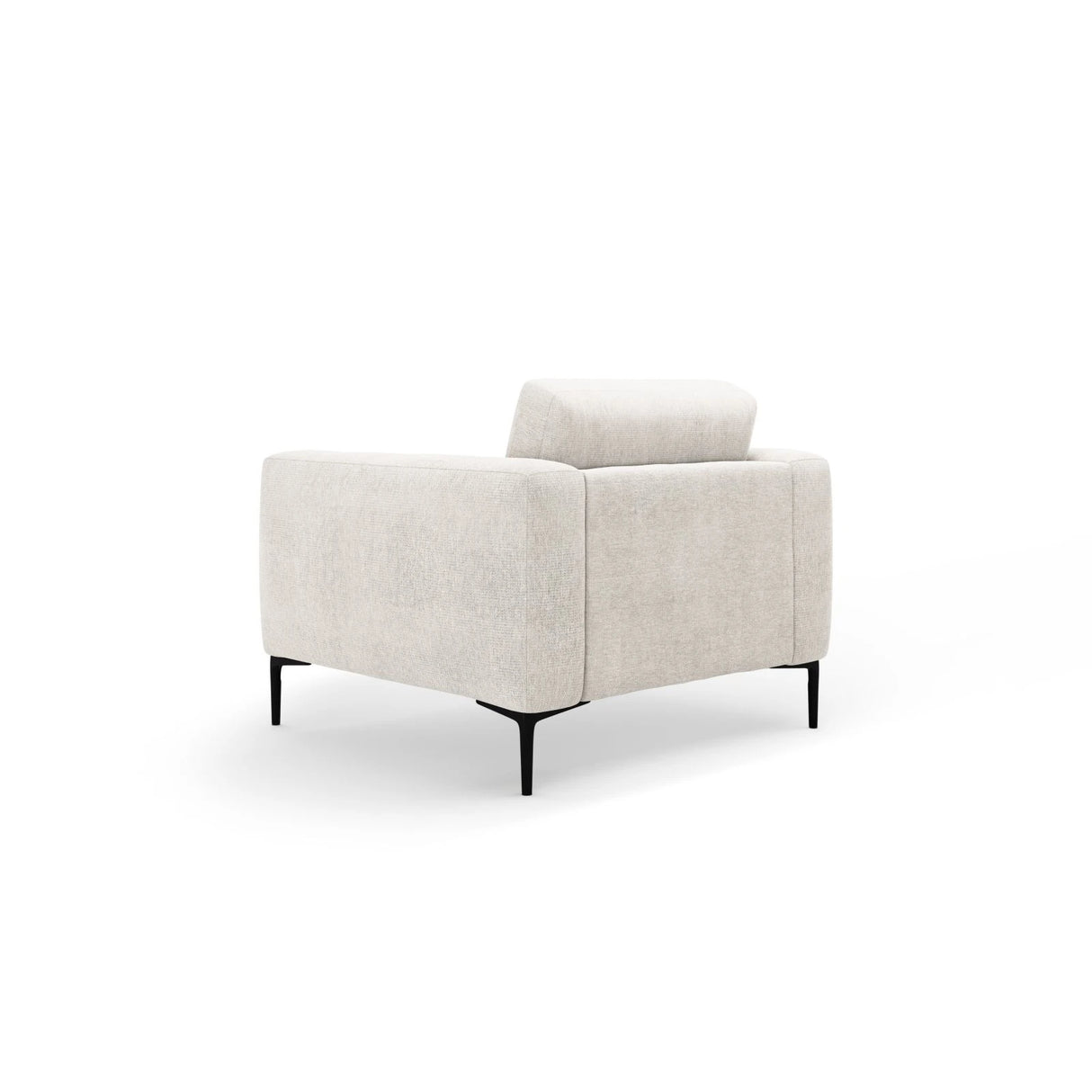 Bemy Sessel aus Samt oder Strukturstoff, 85x85 cm – Bild 3