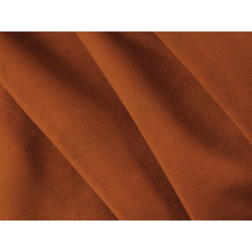 Bemy Sessel aus Samt (Salvador 14) in Terrakotta, 85x85 cm – Bild 4