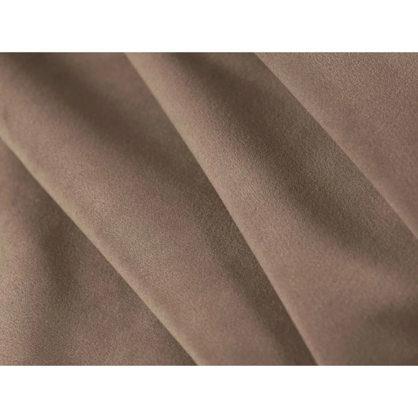 Bemy Sessel aus Samt (Salvador 3) in Grau-Braun, 85x85 cm – Bild 4