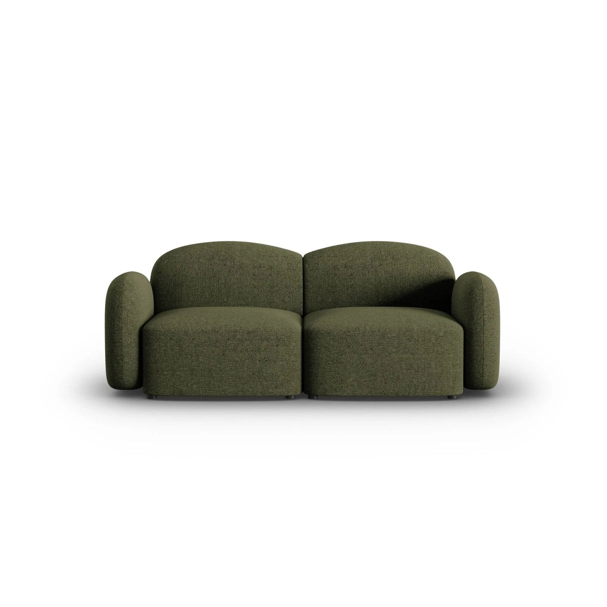 Blair 2-Sitzer Sofa mit Bezug aus Chenille (Leg10) in Green Melange, 194x95 cm – Bild 1