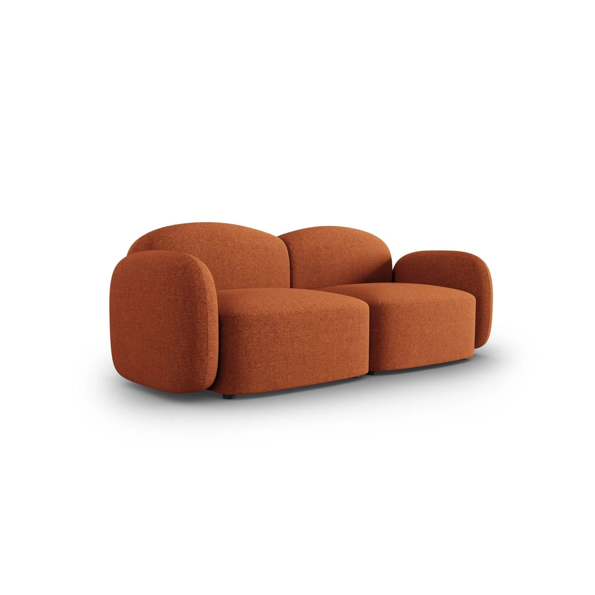 Blair 2-Sitzer Sofa mit Bezug aus Chenille (Leg6) in Terracotta Melange, 194x95 cm – Bild 4