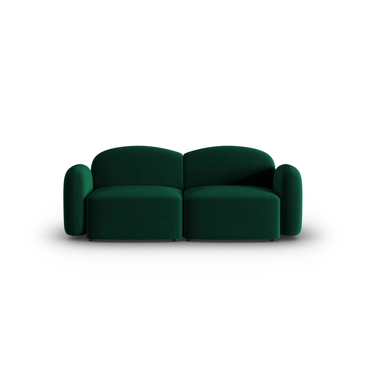 Blair 2-Sitzer Sofa mit Bezug aus Samt (CasDeGr) in Flaschengrün, 194x95 cm – Bild 1