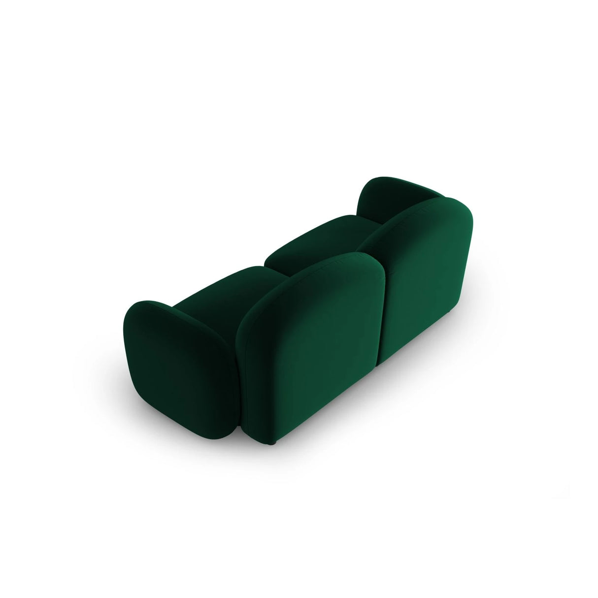 Blair 2-Sitzer Sofa mit Bezug aus Samt (CasDeGr) in Flaschengrün, 194x95 cm – Bild 3