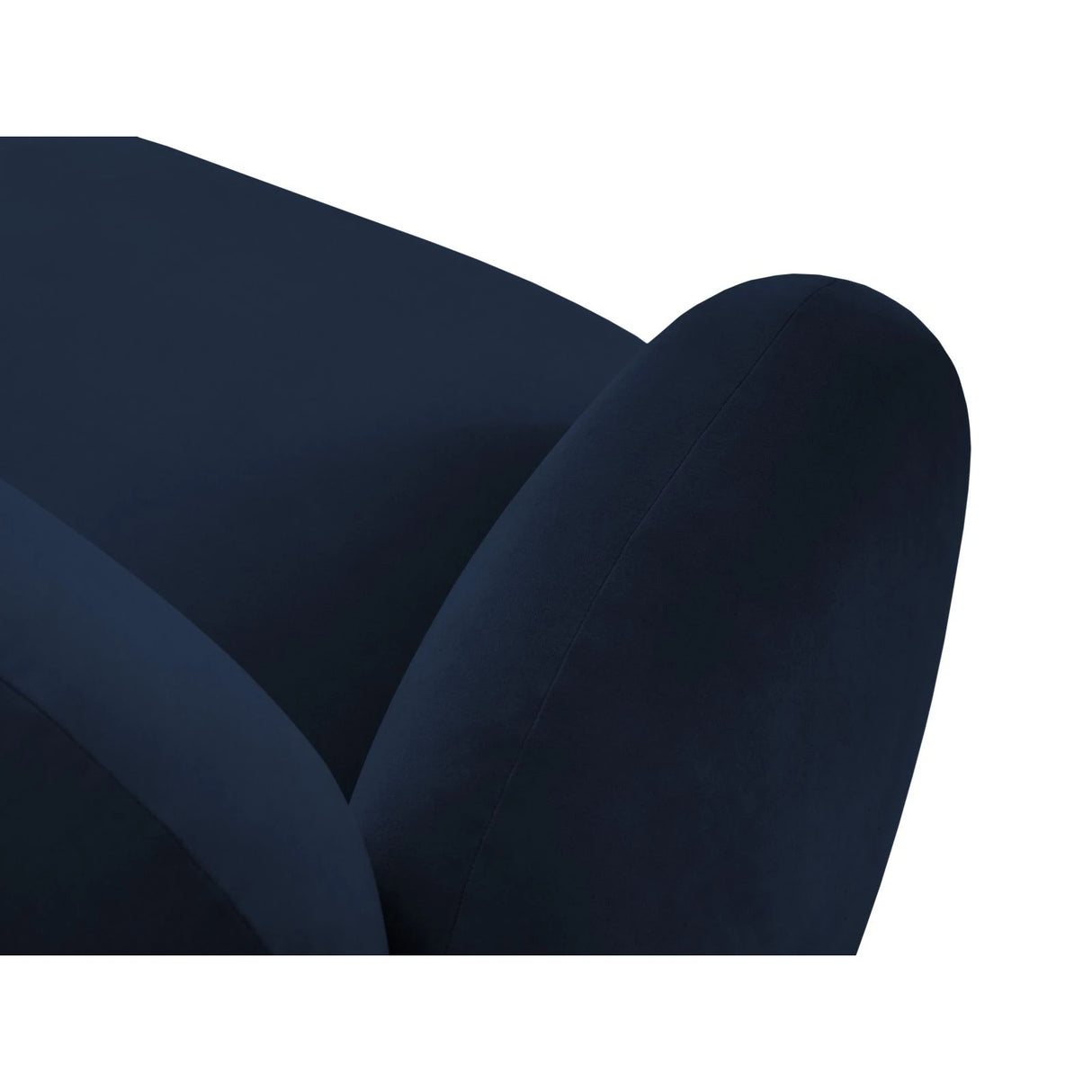 Blair 3-Sitzer Ecksofa Links, mit Bezug aus Samt (CasDeBl) in Königsblau, 194x167 cm – Bild 5