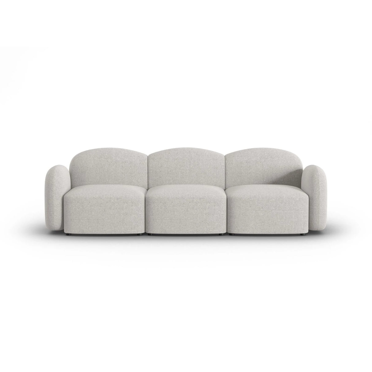 Blair 3-Sitzer Sofa mit Bezug aus Chenille (Leg20) in Silver Melange, 274x95 cm – Bild 1
